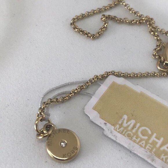 Michael Kors Jewelry – Necklace & Bracelet Set, Gold Tone (Brand New, Perfect Gi - Picture 8 of 8